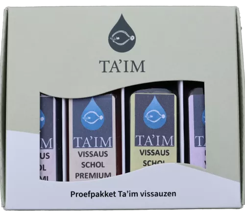 Ta’im Ta'im-Probierpackung (4x20 ml) Scholle-Fischsaucen (H09)