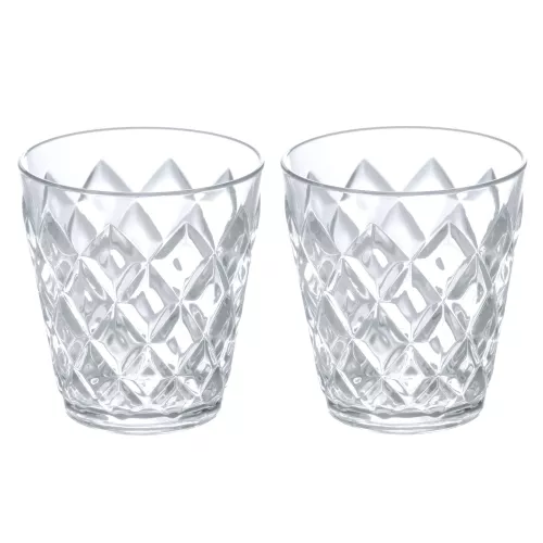 Koziol Koziol Kristallwasserglas 250 ml, 2er-Set (4545535)