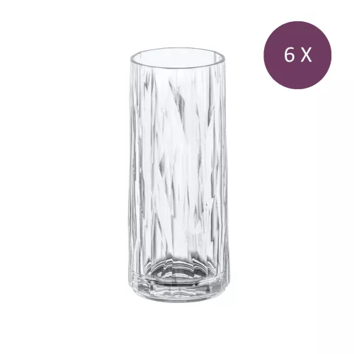 Koziol Koziol Superglas Club Nr. 03 Longdrinkglas 250 ml Set à 6 Stück (3403535)