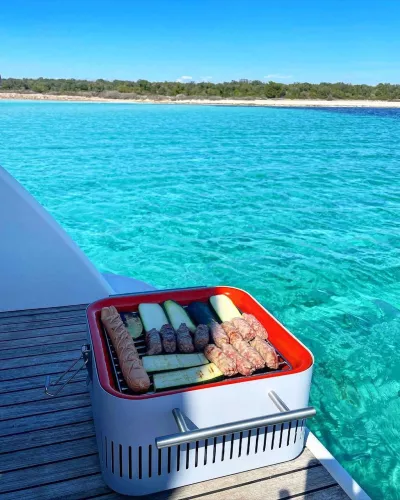 Everdure Everdure Cube Holzkohlegrill Grau / Stein (HBCUBESEU)