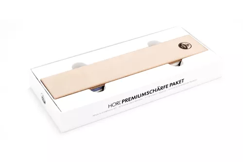 Horl HORL Premium Schleifscheiben-Set inklusive Leder-Schleifstreifen und Korund-Schleifsteinen #3000 & #6000 (SET)