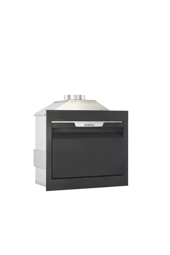 Braaimaster Braaimaster Einbau-Einzelgerät Schwarz (BI1B)