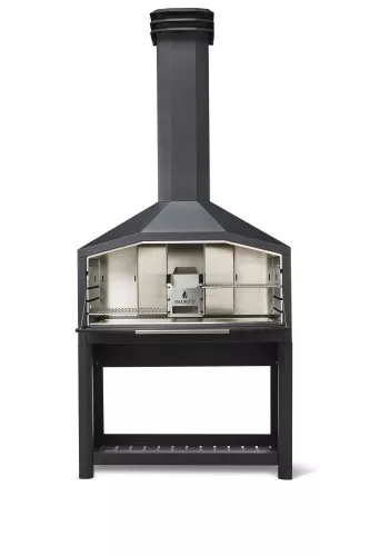 Braaimaster Braaimaster Freistehendes Duo Schwarz (FS2B)