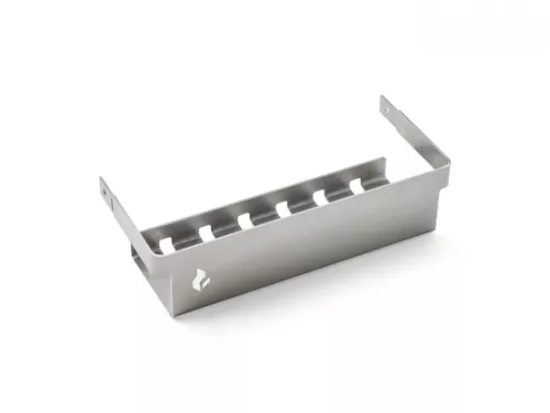 Braaimaster Kräuterregalhalter für Kräuter, Olivenöl, Pfeffer und Salz aus Edelstahl/Edelstahl