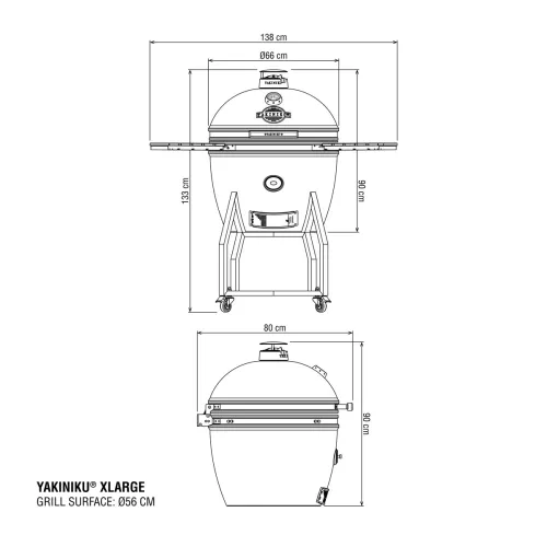 Yakiniku YAKINIKU XLARGE Kamado komplett (220019)