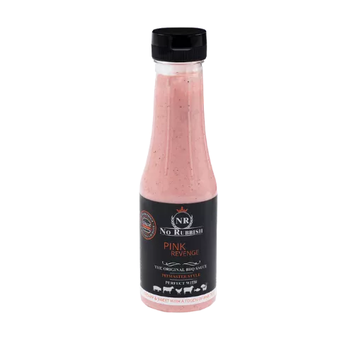No Rubbish No Rubbish BBQ Sauce Pink Revenge (Pink Revenge)