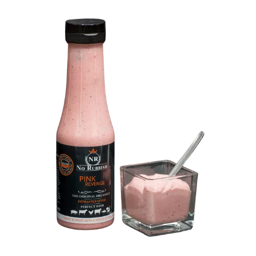 No Rubbish No Rubbish BBQ Sauce Pink Revenge (Pink Revenge)
