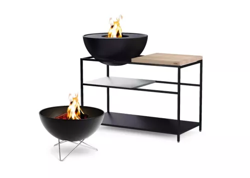 Höfats 1x Höfats Feuerküche Outdoorküche mit Bowl 57 Feuerschale (00740)