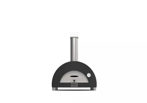 Alfa Forno Moderno 1 Pizze Graues Holz