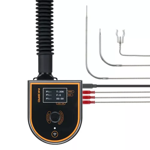 Inkbird BBQ Thermometer Inkbird BBQ-Temperaturregler ISC-007BW mit App (ISC-007BW)