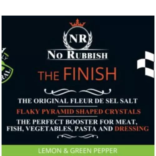 No Rubbish Kein Müll im Ziel (The Finish)