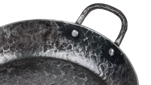Forged Geschmiedete Bratpfanne mit 2 Griffen 24 cm (EsFryPan2H24)