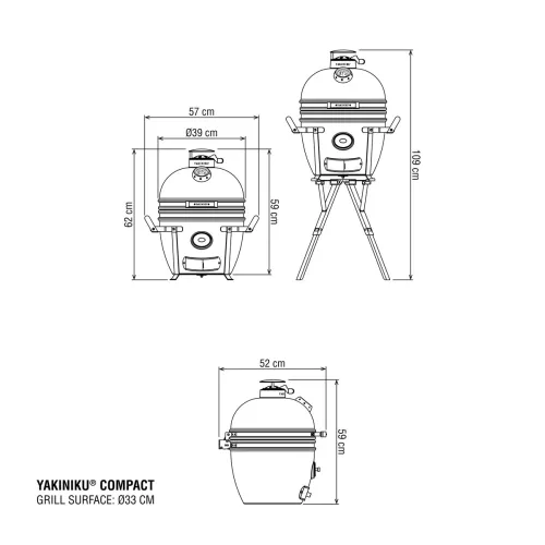 Yakiniku YAKINIKU COMPACT Kamado Basic (130001)