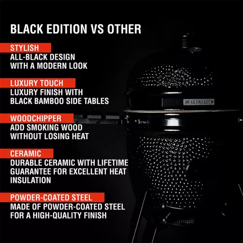 Yakiniku YAKINIKU LARGE Kamado Solo Basic Black Edition (194001)