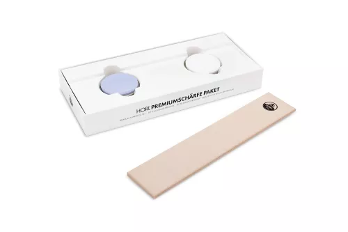 Horl HORL Premium Schleifscheiben-Set inklusive Leder-Schleifstreifen und Korund-Schleifsteinen #3000 & #6000 (SET3-P)