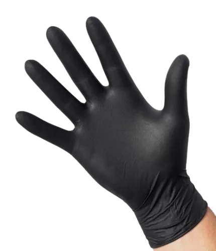 Smokin' Flavours Nitrilhandschuh schwarz L 100 Stück (SF521)