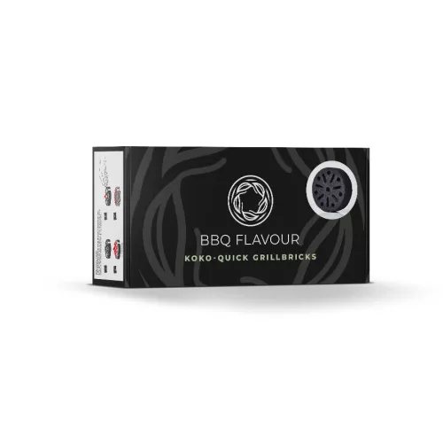 BBQ Flavour Quick-Koko-Briketts mit BBQ-Geschmack (100207)