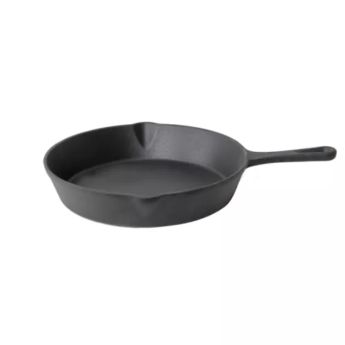 auplex Valhal Bratpfanne aus Gusseisen mit Griff Ø 25 cm (AU-CPAN-XL)
