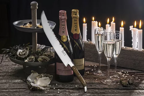 laguiole style de vie Luxury Line Champagnersäbel Olivenholz (SabelOlijf)