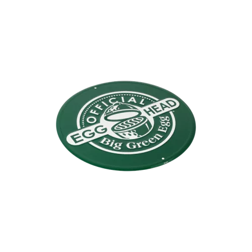Big Green Egg Big Green Egg runder grüner Wandteller – Offizieller Egghead (BGE-118820)