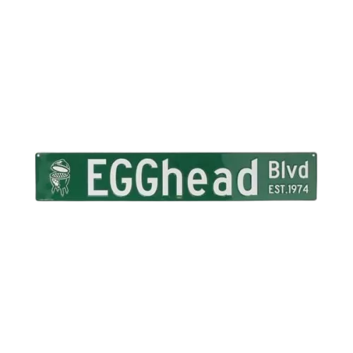 Big Green Egg Big Green Egg Straßenschild EGGhead Blvd (BGE-124234)