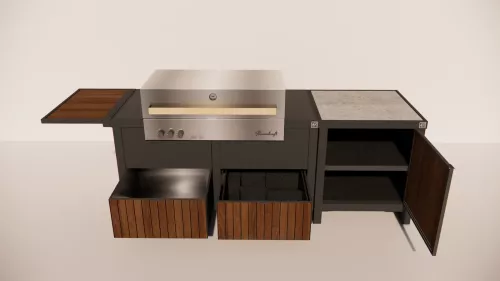 Hahn Roostr Gasgrill - Aufbau 2 (12343)