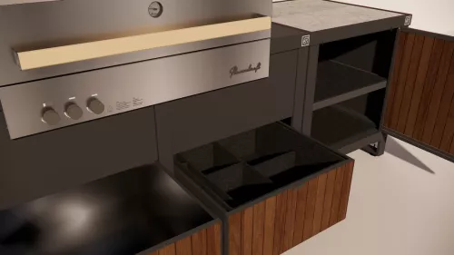 Hahn Roostr Gasgrill - Aufbau 2 (12343)