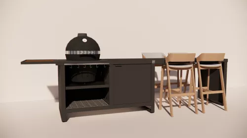 Hahn Roostr Kamado - Setup 4 (12356)