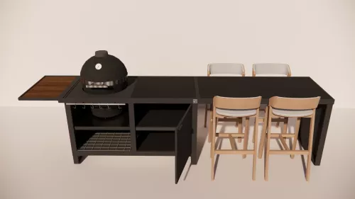 Hahn Roostr Kamado - Setup 4 (12356)