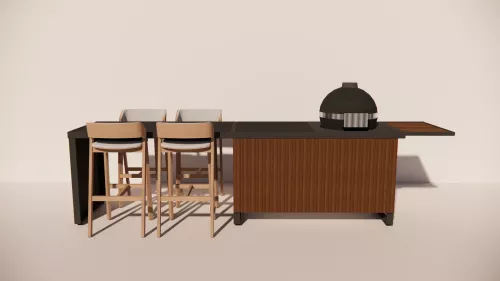 Hahn Roostr Kamado - Setup 4 (12356)