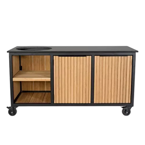 Fraaii Outdoor Kitchen Bambus Natur Rhombus Inferno XL