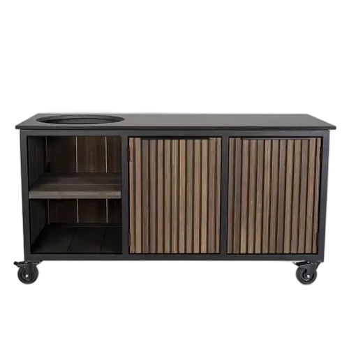 Fraaii Outdoor Kitchen Bambus Graphit Rhombus Inferno XL