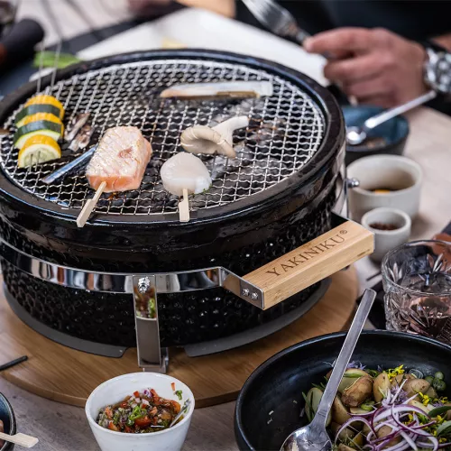Yakiniku YAKINIKU MEDIUM Rundes Shichirin | Teppanyaki- und Hibachi-Grill (800700)