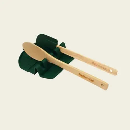 Big Green Egg Spatelmatte mit Holzlöffel und Schaber