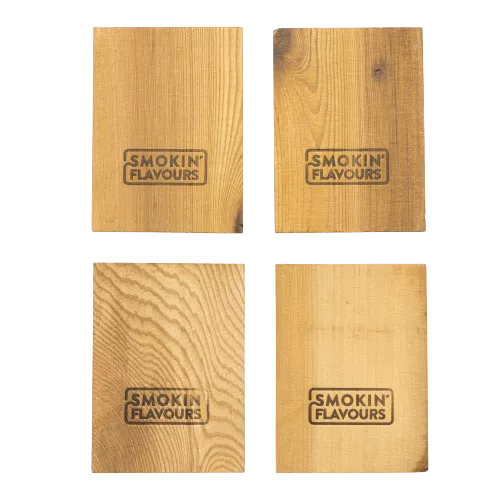 Smokin' Flavours Smokin' Flavors Zedernholzplanken 4 Stück (SF542)