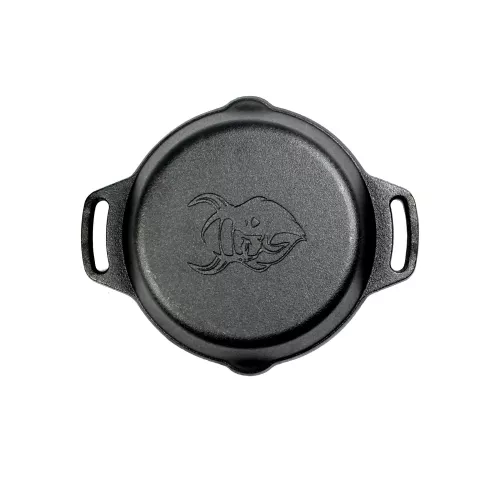 Valhal Outdoor Valhal-Pfanne aus Gusseisen mit Griffen 20 cm (VH20H)