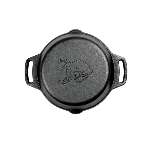 Valhal Outdoor Valhal-Pfanne aus Gusseisen mit Griffen 20 cm (VH20H)