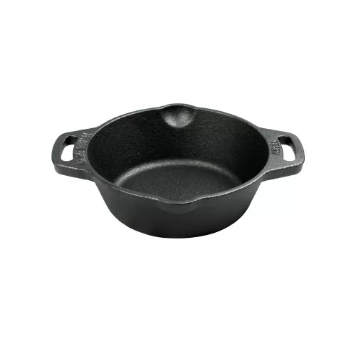 Valhal Outdoor Valhal-Pfanne aus Gusseisen mit Griffen 15 cm (VH15H)