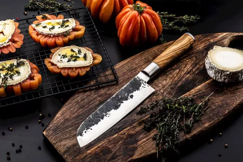 Forged Geschmiedetes Oliven-Santokumesser 18 cm (OliveSantoku18cm)