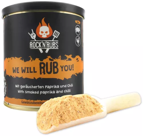 Rock'N'Rubs Rock'N'Rubs We Will Rub you 140 gr (100248)
