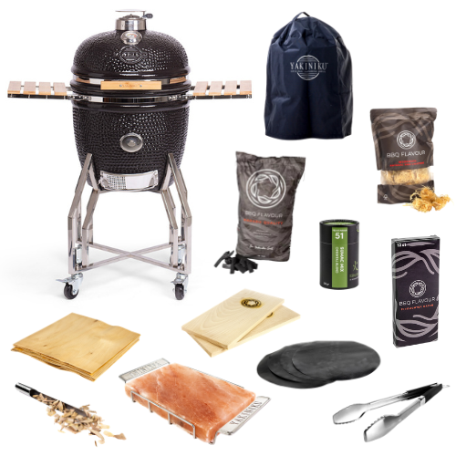 YAKINIKU Kamado Large Komplettes Starterset + gratis Kamado-Box
